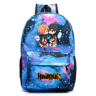 Student's Haikyuu!! Karasuno Koukou Hinata Shoyo Backpack