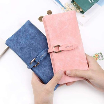 Fashion Long Wallet Coin Purse Card Holders for Women