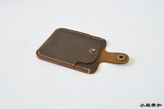 Genuine Leather Card Holder Minimalist Wallet
