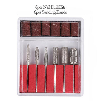 KALIBUR Electric Nail Drill Machine Kit Nail Gel Remove  Machine Nail Art Tools Kit Pen Pedicure Nail File Sanding Bands