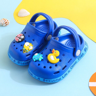 BAMILONG Toddler Shoes Infant Sandals Baby Slippers Summer Beach Shoes Cute Cartoon Kids Boys Girls Slippers S84