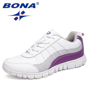 BONA New Hot Style Women Running Shoes Lace Up Athletic Shoes
