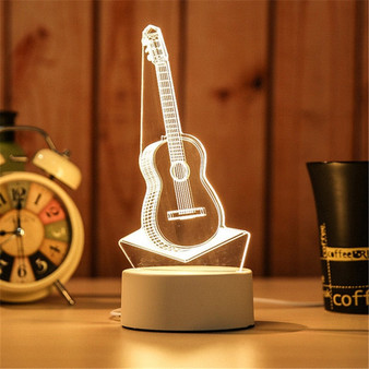 Creative 3D LED Light Table Lamp