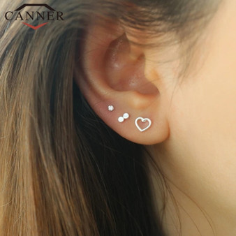 Cartilage Sterling Silver Ear Stud