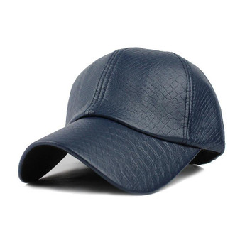 PU black Baseball Cap women Hats For men fall Leather cap Trucker cap Sports snapback winter hats for women