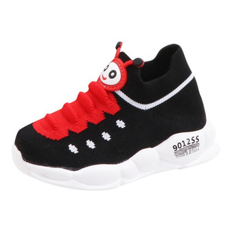 Caterpillar Mesh Kids Casual Shoes For Girl Boy Children Kid Running Sneakers