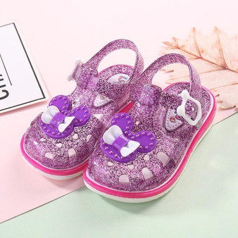 Summer Crystal Baby Girls Sandals for Children Beach Shoes Kids Sports