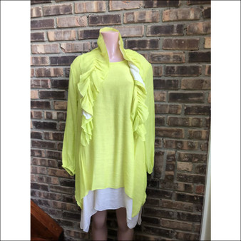 Ruffles Tunic Top