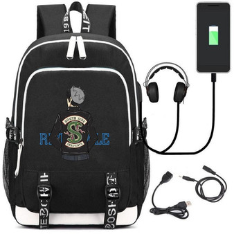 Riverdale South side serpents USB Charging Backpacks