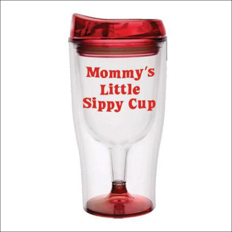 Mommy's Sippy Cup Wine Tumbler