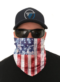USA Flag Face Mask Sun Shield Bandana Neck Gaiter #2