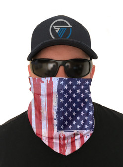 USA Flag Face Mask Sun Shield Bandana Neck Gaiter #1