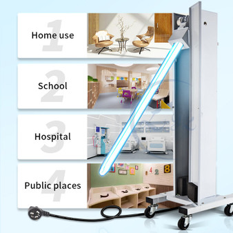 The UVlizer UV-C Sanitizing Trolley