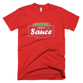 Sauce Short-Sleeve Simple T-Shirt