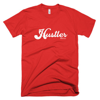 Hustler Short-Sleeve Simple T-Shirt