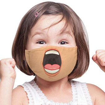Kids Washable Reusable Breathable Bandanas (6PCS Cloth+12PCS Filters)