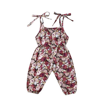 Newborn Kids Baby Girls Floral Romper Jumpsuit Outfit Playsuit Clothes