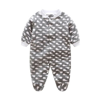 Newborn Unisex Baby Clothes Cartoon Animal Costume Baby Girls Boys Jumpsuit clothing Winter Warm