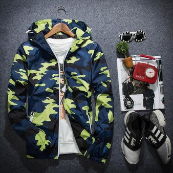 Covrlge Men Jacket Fashion 2017 Spring Men Brand Camouflage Jackets Casual Mens Coat Men's Hooded