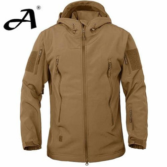 Army Camouflage Coat Military Jacket Waterproof Windbreaker Raincoat Clothes Army Jacket Men Jackets