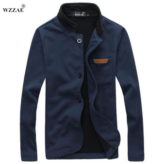 Men Jacket Plus Size M-5XL 2018 Brand New Fashion Stand Collar Men Jackets Autumn And Winter Casual