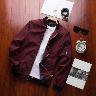 Man Brand Clothing Male Casual Outwear Coat Air Force Slim Windbreaker Jacket Mens Bomber Piolt