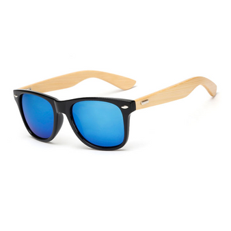 The Classical Bamboo Sunglasses Blue