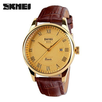 Mens Watches Top Brand Luxury Quartz Watch Skmei Fashion Casual Business Wristwatches Waterproof