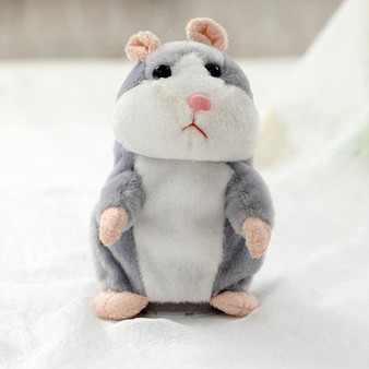 Kawaii Talking Hamster Plush Toys Sound Record Plush Hamster Stuffed Toys for Children Kids Birthday