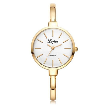 2017 LVPAI Brand Rose Gold Women Bracelet Watches Fashion Luxury Quartz-Watches Ladies Casual Dress
