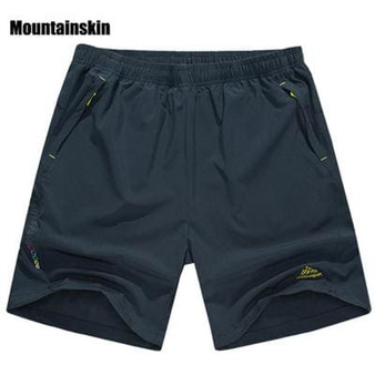 Mountainskin Summer Men's Quick Dry Shorts 8XL 2017 Casual Men Beach Shorts Breathable Trouser Male