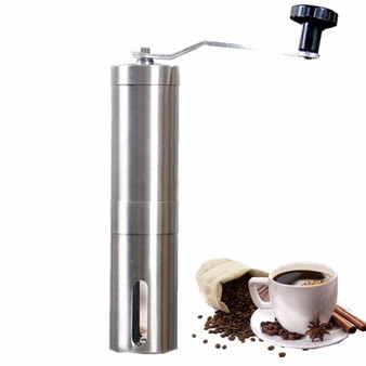 Manual Coffee Grinder Hand Steel Ceramics Core Coffee Grinding Hand Mill Cafe Burr Mill Grinder