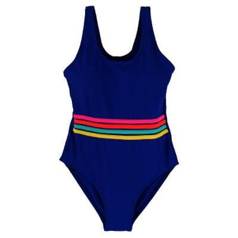 Andzhelika Girls' Swimwear One Piece Swimsuit Girls Solid Swimwear Sports Bodysuit Beachwear