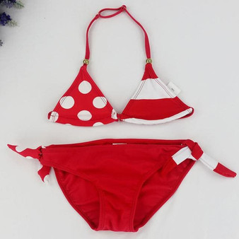 2016 New Children Swimwear Baby Kids Cute Bikini Girls split Two Pieces swimsuit Bathing suit