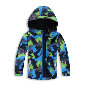 2017 Spring Jacket Girls Boys Casual Windbreaker Jackets Coats Kids Outerwear Sporty with hoodie