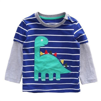 VIDMID Boys T-shirt Kids Tees Baby Boy brand tshirts Children blouses Long Sleeve 100% Cotton cars