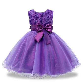 Summer Dress for Children Flower Girls Dress Party Wedding Dress Elegent Princess Vestidos