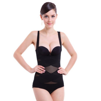 Womens Full Body Shaper Slimming Bodysuit Control Girdle Corset Shapewear Body shaping cross vest High-Waisted