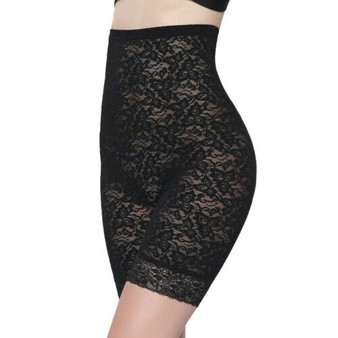 Womens High Waist Shapewear Lace Panty Slim Tummy For Body Shaping