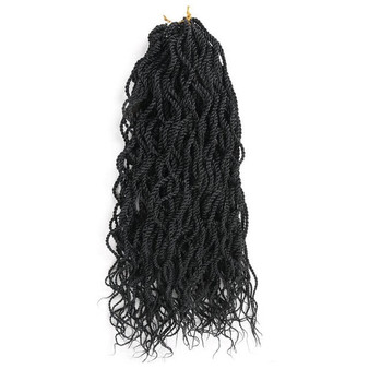 Senegalese Twist Hair crochet 22inch 24strands freetress wavy curly Crochet braids