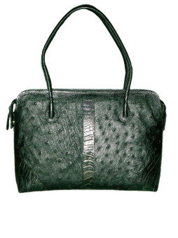 Ostrich Skin Handbag