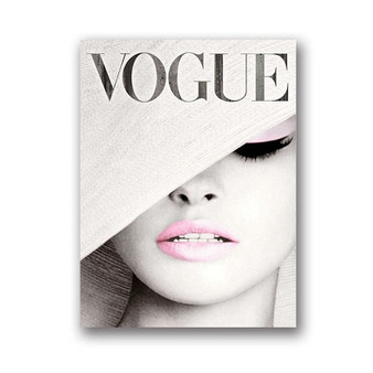 Vogue Cover White Hat Art