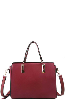 Modern Chic Stylish Satchel With Long Strap