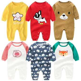 2020 Newborn Baby Spring-Autumn Cotton Clothing Orangemom Baby Christmas Gift Romper Boys Animal Costumes Boutique Pajama Roupa
