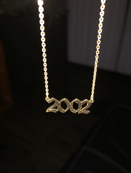 Year Pendant Necklace