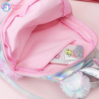 Rainbow unicorn backpack