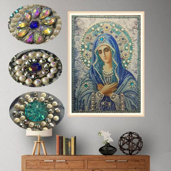 DIY 5D Diamond Painting Kit - Virgin Mary Madonna