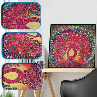 DIY 5D Special Shaped Diamond Painting Craft Kit - Tree Of Life