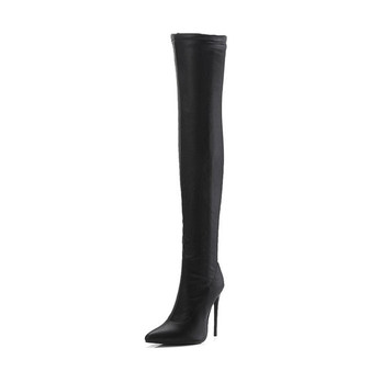 Thigh High Stiletto Heel Boots