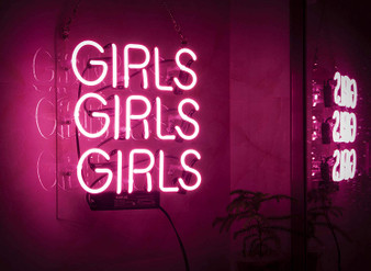 Girls Girls Girls (small) | Classic Neon Sign